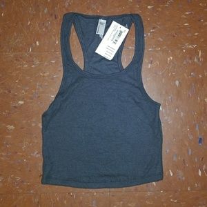 NWT American Apparel Crop Tank XS